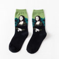 2019 Sommer Neue Kunst und berühmte Ölgemälde Serie Männliche Socken Persönlichkeit Lustige Socken